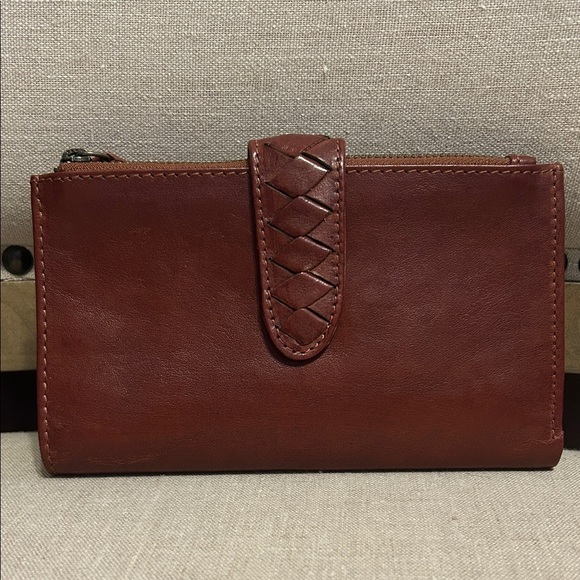 None Handbags - Brown Leather Wallet